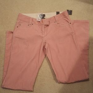Pink corduroy pants
